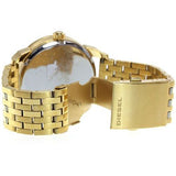 Diesel Mini Daddy Gold Dial Gold Steel Strap Watch For Men - DZ7306 Buy Now By Diesel