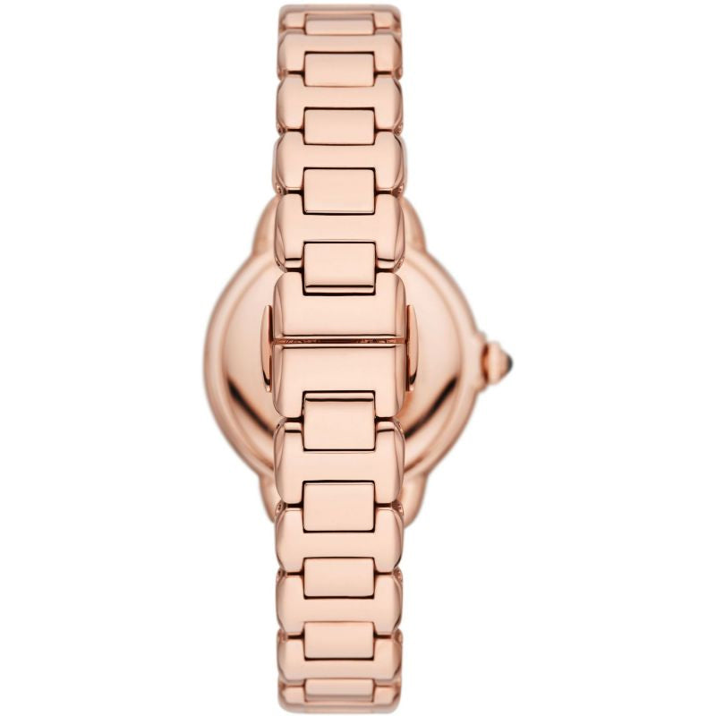 Emporio Armani Mia Quartz Brown Dial Rose Gold Steel Strap Watch For Women - AR11570 Buy Now By Emporio Armani