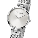 Calvin Klein Authentic White Dial Silver Mesh Bracelet Watch for Women - K8G23126 Buy Now By Calvin Klein
