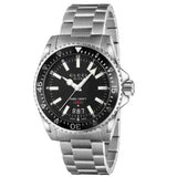Gucci Dive Quartz Black Dial Silver Steel Strap Watch For Men - YA136301A Buy Now By Gucci