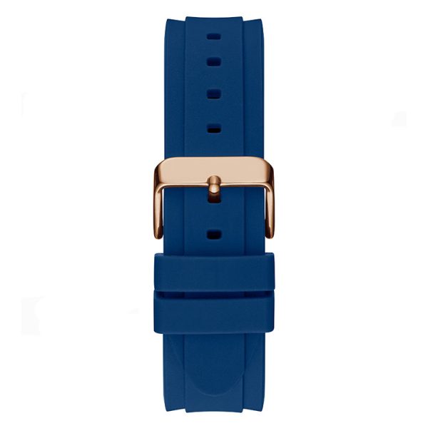 Guess Connoisseur Blue Dial Blue Silicone Strap Watch For Men - GW0335G2 Buy Now By Guess