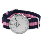 Daniel Wellington Classic Winchester White Dial Two Tone Nylon Strap Watch For Women - DW00100049 Buy Now By Daniel Wellington