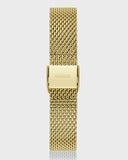 Guess Richmond Gold Dial Gold Mesh Bracelet Watch for Men - W1263G2 Buy Now By Guess