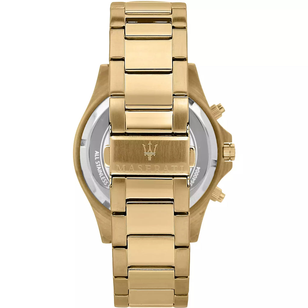 Maserati SFIDA Analog Blue Dial Gold Stainless Steel Watch For Men - R8873640008 Buy Now By Maserati