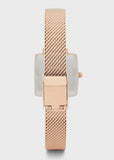Coach Cass White Dial Rose Gold Mesh Bracelet Watch for Women - 14503698 Buy Now By Coach