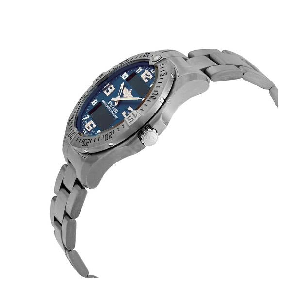 Breitling Aerospace Evo Blue Dial Silver Steel Strap Watch for Men - E79363101C1E1 Buy Now By Breitling
