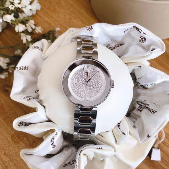 Movado Bold Silver Dial Silver Steel Strap Watch For Women - 3600567 Buy Now By Movado