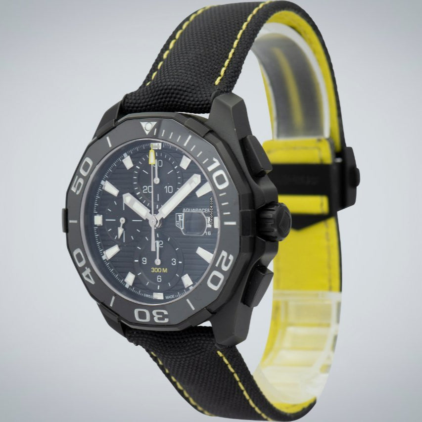 Tag Heuer Aquaracer Black PVD Dial Watch for Men - CAY218A.FC6361