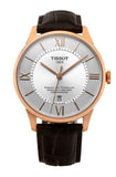 Tissot Chemin Des Tourelles Powermatic 80 Cosc Silver Dial Brown Leather Strap Watch For Men - T099.408.36.038.00 Buy Now By Tissot