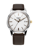 Tissot T Classic Dream White Dial Brown Leather Strap Watch for Men - T033.410.26.011.01 Buy Now By Tissot