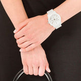 Michael Kors Runway White Ceramic Dial White Steel Strap Watch for Women - MK5161 Buy Now By Michael Kors