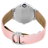 Cartier Ballon Bleu De Cartier Pink Dial Pink Leather Strap Watch for Women - WSBB0007 Buy Now By Cartier
