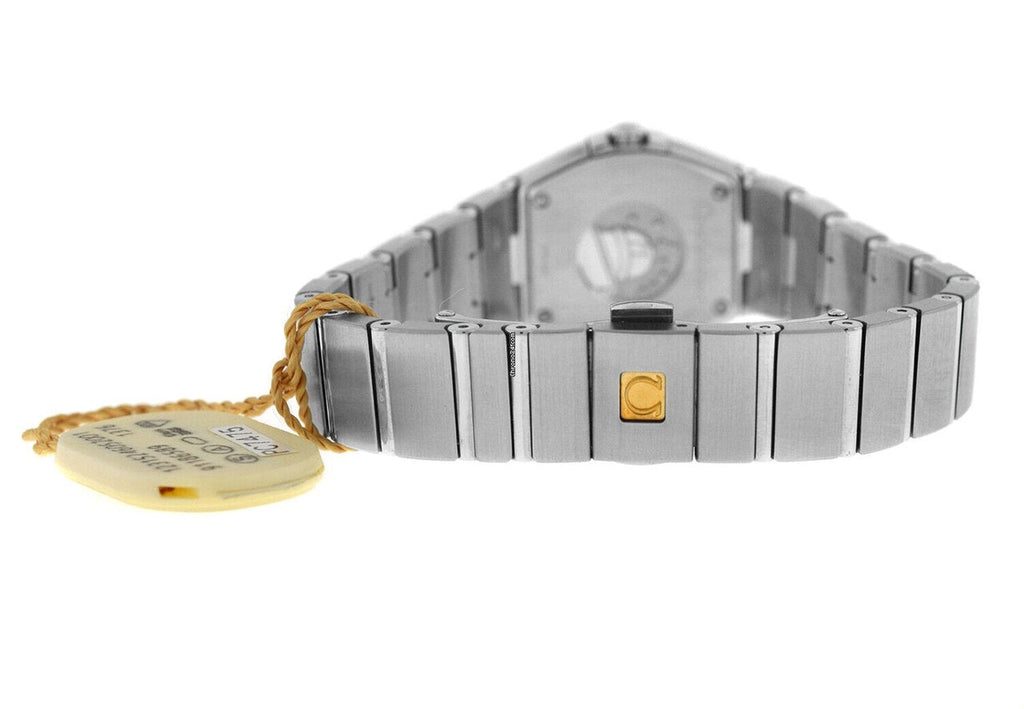 Omega Constellation Quartz Diamonds Silver Dial Silver Steel Strap Watch for Women - 123.15.27.60.55.004 Buy Now By Omega