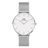 Daniel Wellington Classic Petite Sterling White Dial Silver Mesh Bracelet Watch for Women - DW00100442 Buy Now By Daniel Wellington
