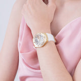 Guess Athena White Dial White Rubber Strap Watch for Women - GW0409L2 Buy Now By Guess