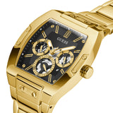 Guess Phoenix Multi Function Black Dial Gold Steel Strap Watch for Men - GW0456G1 Buy Now By Guess