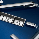 Tag Heuer Carrera Day Date Blue Dial Blue Leather Strap Watch for Men - WBN2012.FC6502 Buy Now By Tag Heuer