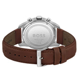 Hugo Boss Skymaster Blue Dial Brown Leather Strap Watch for Men - 1513940 Buy Now By Hugo Boss