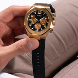 Guess Empire Chronograph Quartz Black Dial Black Silicon Strap Watch For Men - GW0583G2 Buy Now By Guess