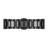 Daniel Wellington Iconic Chronograph Black Dial Black Steel Strap Watch For Men - DW00100642 Buy Now By Daniel Wellington