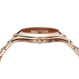 Michael Kors Slim Runway Analog Rose Gold Dial Rose Gold Steel Strap Watch For Women - MK4733 Buy Now By Michael Kors