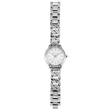 Michael Kors Runway Three-Hand Silver Dial Silver Steel Strap Watch for Women - MK7474 Buy Now By Michael Kors