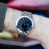 Armani Exchange Nico Analog Black Dial Silver Steel Strap Watch For Men - AX2320 Buy Now By Armani Exchange