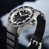 Emporio Armani Sea Explorer Automatic Black Dial Black Silicone Strap Watch For Men - AR60078 Buy Now By Emporio Armani