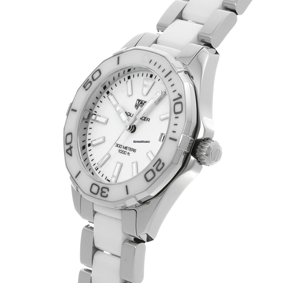 Tag Heuer Aquaracer White Dial Watch for Women - WAY131B.BA0914 Buy Now By Tag Heuer