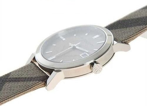 Burberry The City Nova Beige Dial Grey Leather Strap Watch for Women - BU9023 Buy Now By Burberry