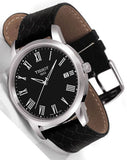 Tissot Classic Dream Black Dial Black Leather Strap Watch for Men - T033.410.16.053.01 Buy Now By Tissot