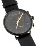 Calvin Klein High Noon Black Dial Black Leather Strap Watch for Men - K8M274CB Buy Now By Calvin Klein
