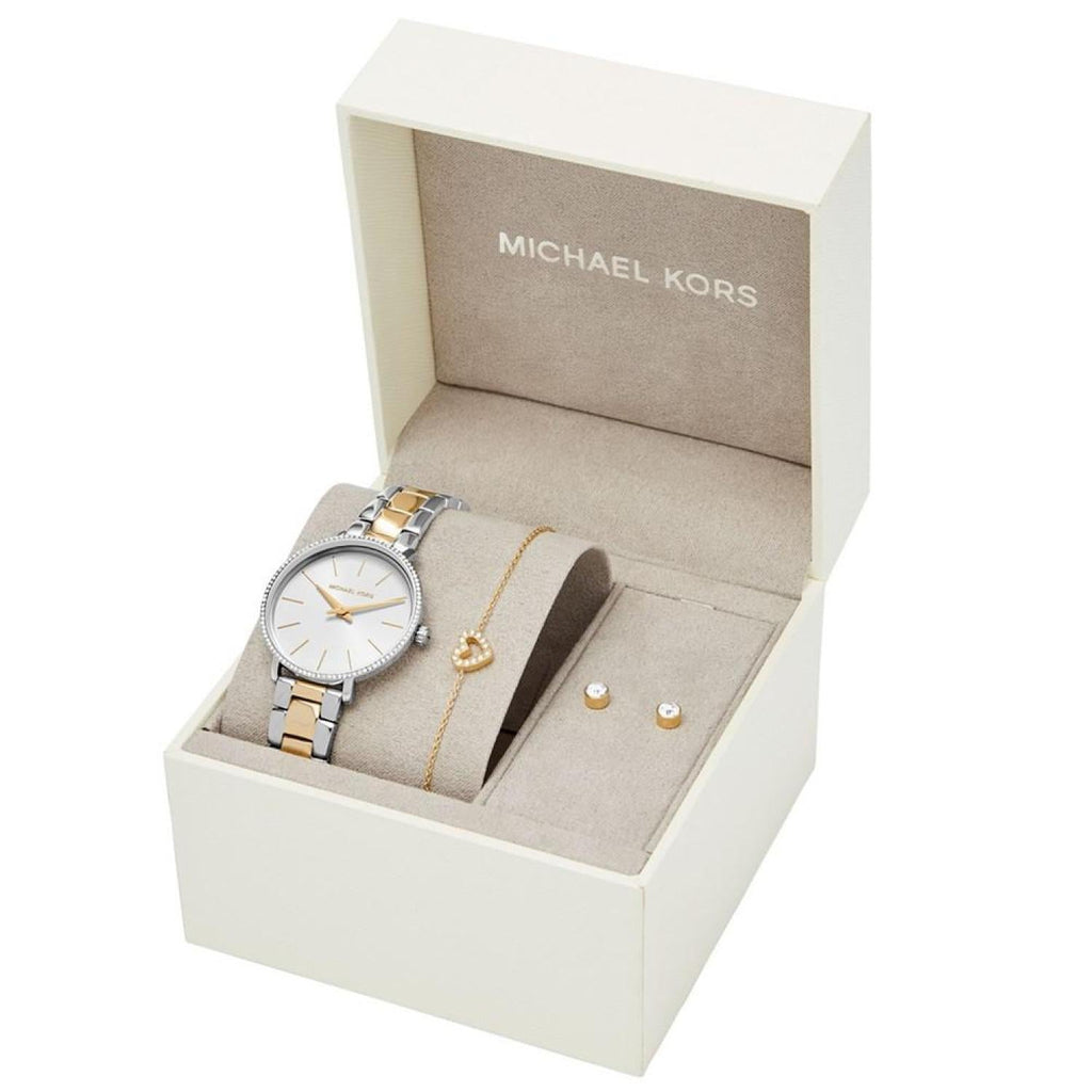 Michael Kors Pyper Quartz Silver Dial Two Tone Steel Strap Watch For Women - MK1041 Buy Now By Michael Kors