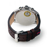 Tommy Hilfiger Dean Multifunctional Blue Dial Brown Leather Strap Watch for Men - 1791275 Buy Now By Tommy Hilfiger