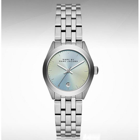 Marc Jacobs Peeker Blue Dial Silver Steel Strap Watch for Women - MBM3376 Buy Now By Marc Jacobs