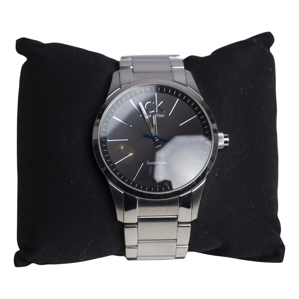 Calvin Klein Bold Grey Dial Silver Steel Strap Watch for Men - K2241107 Buy Now By Calvin Klein
