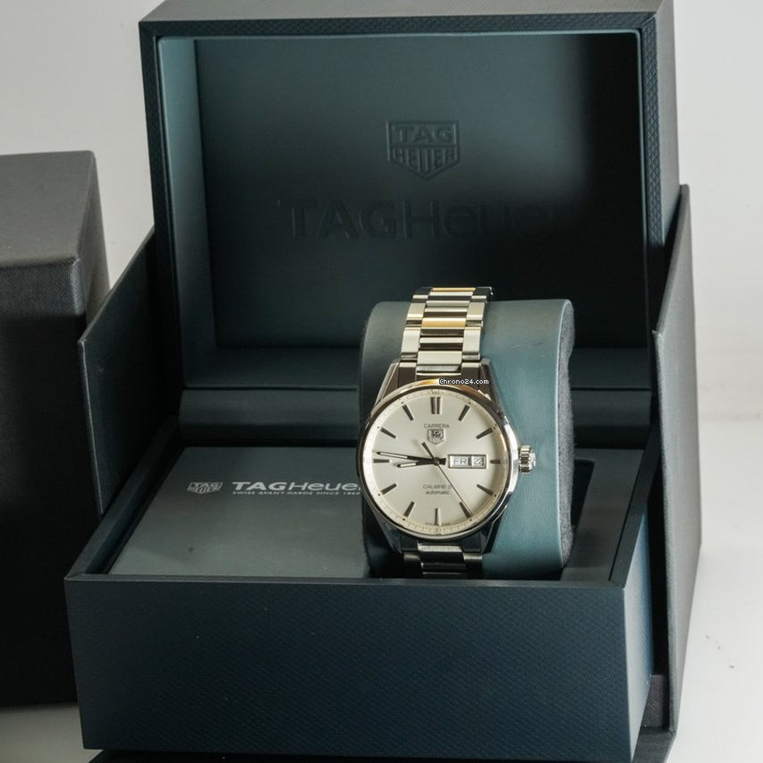 Tag Heuer Carrera White Dial Watch for Men - WAR201B.BA0723