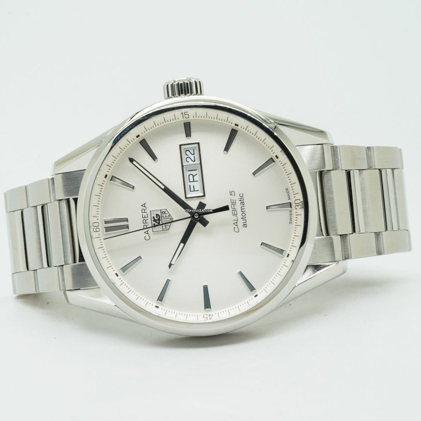 Tag Heuer Carrera White Dial Watch for Men - WAR201B.BA0723