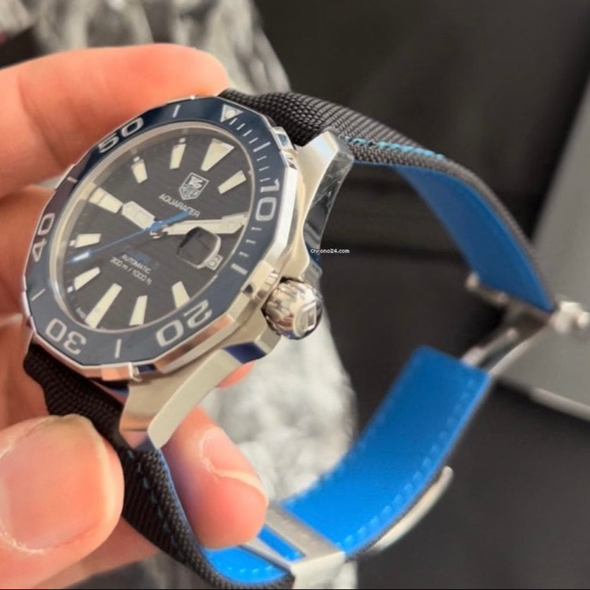 Tag Heuer Aquaracer Black Dial Watch for Men - WAY211B.FC6363