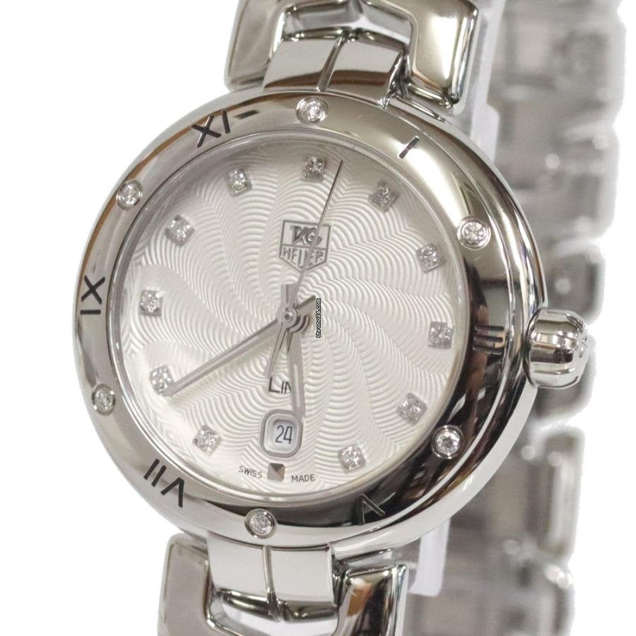 Tag Heuer Link Diamonds Silver Dial Silver Steel Strap Watch for Women - WAT1413.BA0954 Buy Now By Tag Heuer