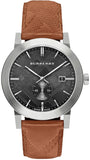 Burberry The City Black Dial Brown Leather Strap Watch for Men - BU9905 Buy Now By Burberry