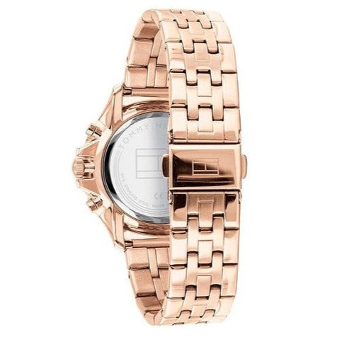 Tommy Hilfiger Harper Chronograph Quartz Rose Gold Dial Rose Gold Steel Strap Watch For Women - 1782224 Buy Now By Tommy Hilfiger