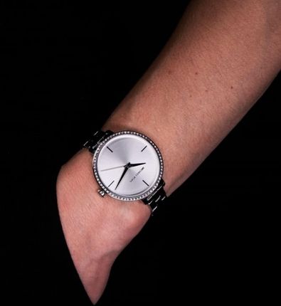 Michael Kors Charley Quartz Silver Dial Silver Steel Strap Watch for Women - MK4398 Buy Now By Michael Kors