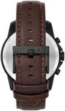 Armani Exchange Outerbanks Chronograph Black Dial Brown Leather Strap Watch For Men - AX1732 Buy Now By Armani Exchange