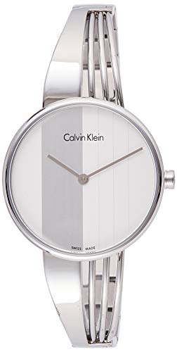 Calvin Klein Drift Silver Dial Silver Steel Strap Watch for Women - K6S2N116 Buy Now By Calvin Klein