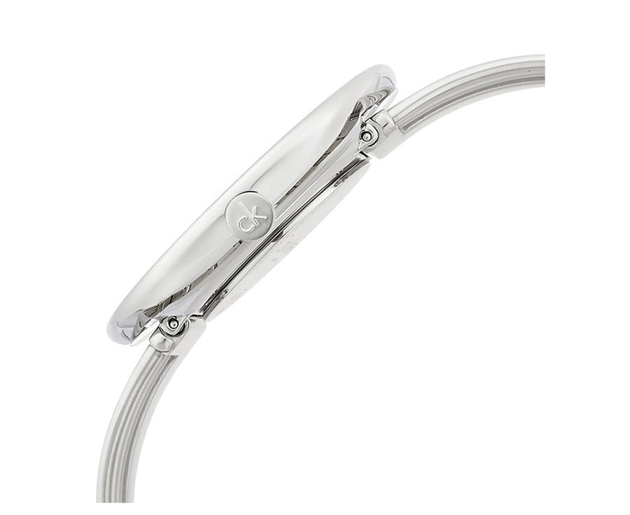 Calvin Klein Drift Black Dial Silver Steel Strap Watch for Women - K6S2N111 Buy Now By Calvin Klein