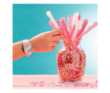 Guess Crush Crystals Silver Dial Pink Rubber Strap Watch for Women - W1223L1 Buy Now By Guess