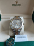 Rolex Datejust 41 Silver Dial Two Tone Oystersteel & Yellow Gold Jubilee Bracelet Watch for Men - M126333-0002 Buy Now By Rolex