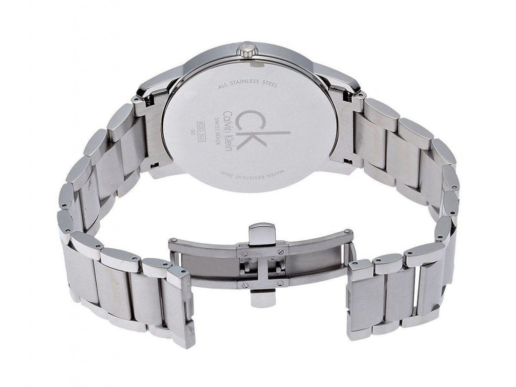 Calvin Klein City Silver Dial Silver Steel Strap Watch for Men - K2G2G146 Buy Now By Calvin Klein