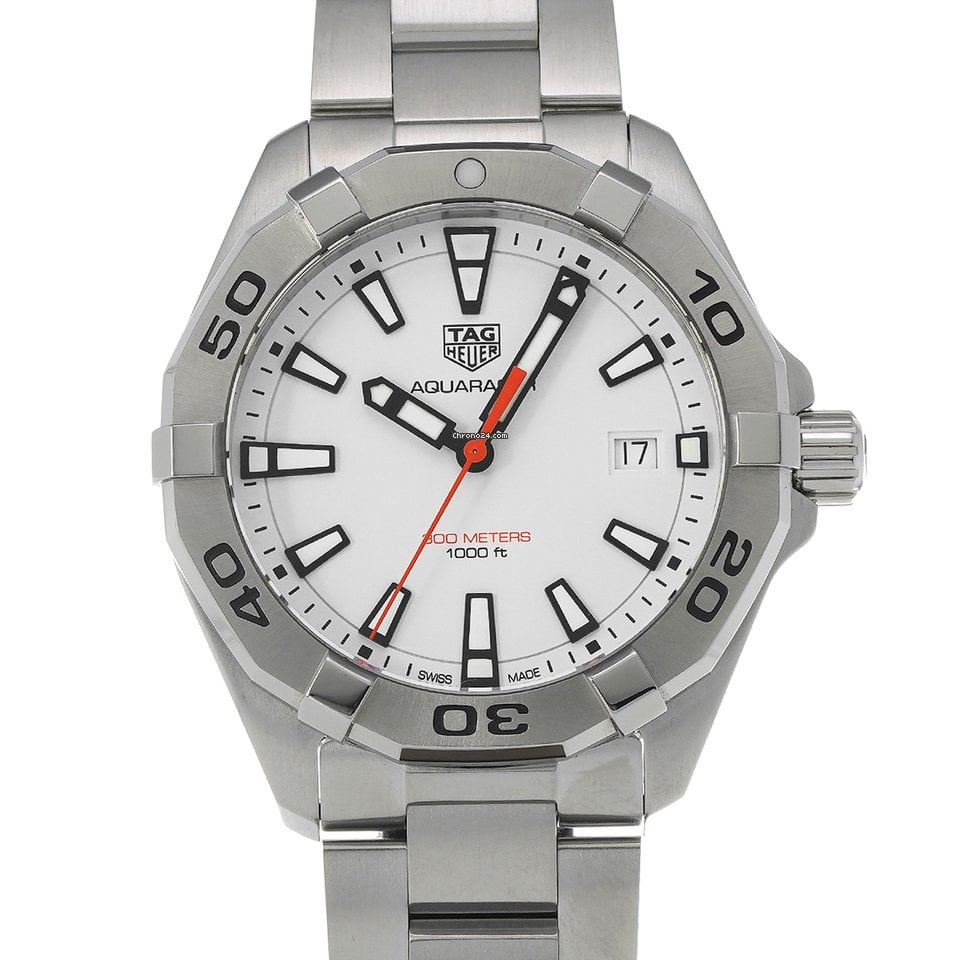 Tag Heuer Aquaracer White Dial Watch for Men - WBD1111.BA0928 Buy Now By Tag Heuer